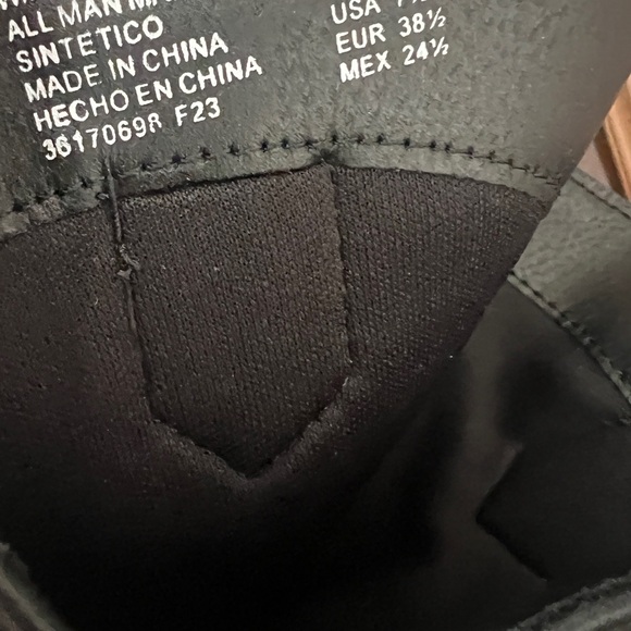 Madden NYC Black Tall Western Boots | Women’s 7.5 | NWT - Picture 7 of 9